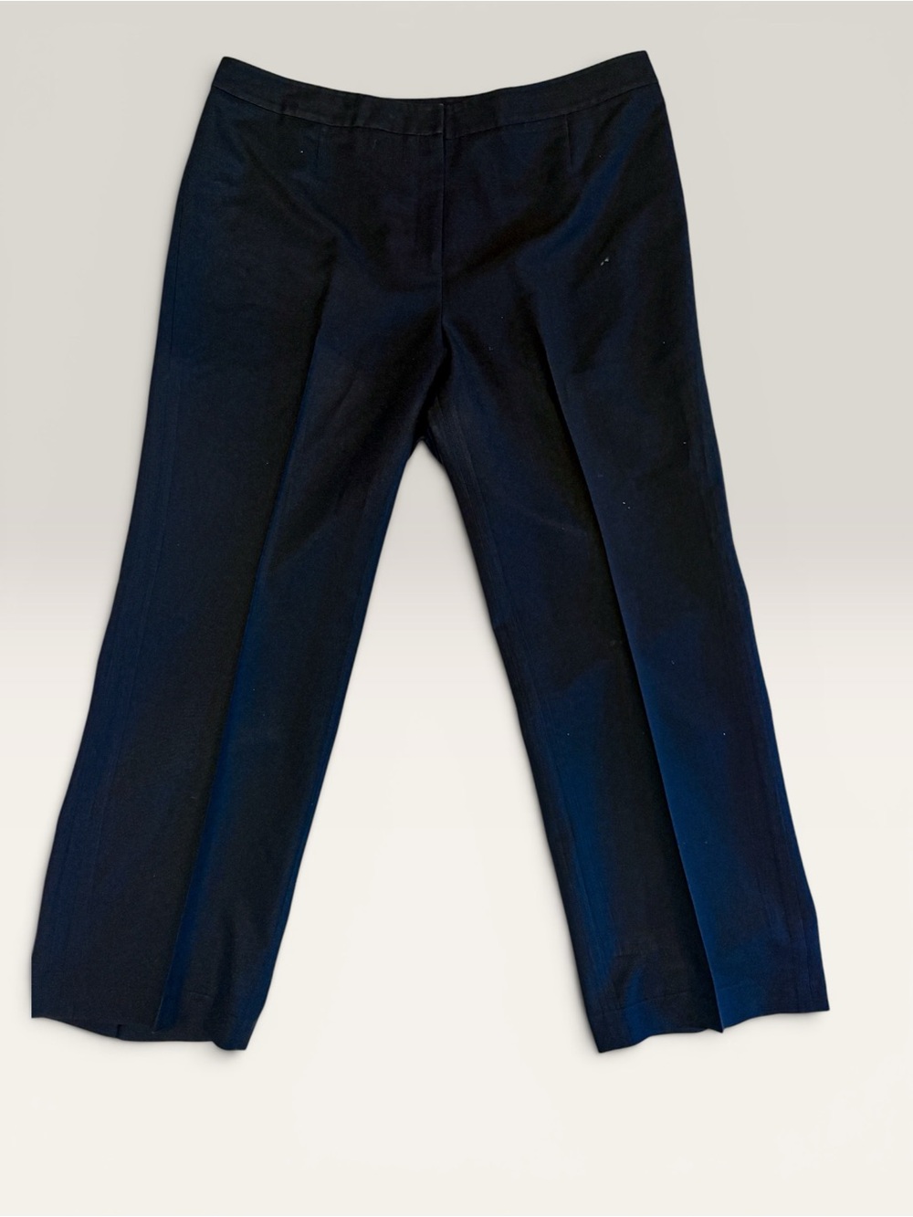 Kasper Black Dress Pants Women Size 16P Petite Classic Fit Career Trousers